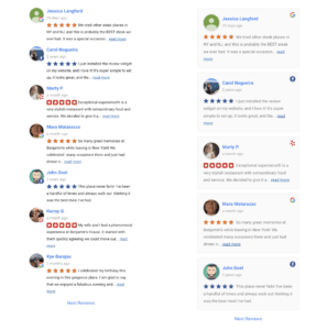 Social Media Reviews