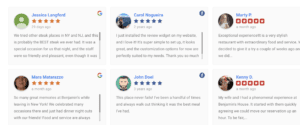 Social Media Reviews
