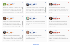 Social Media Reviews