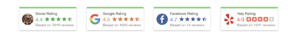 Social Media Reviews